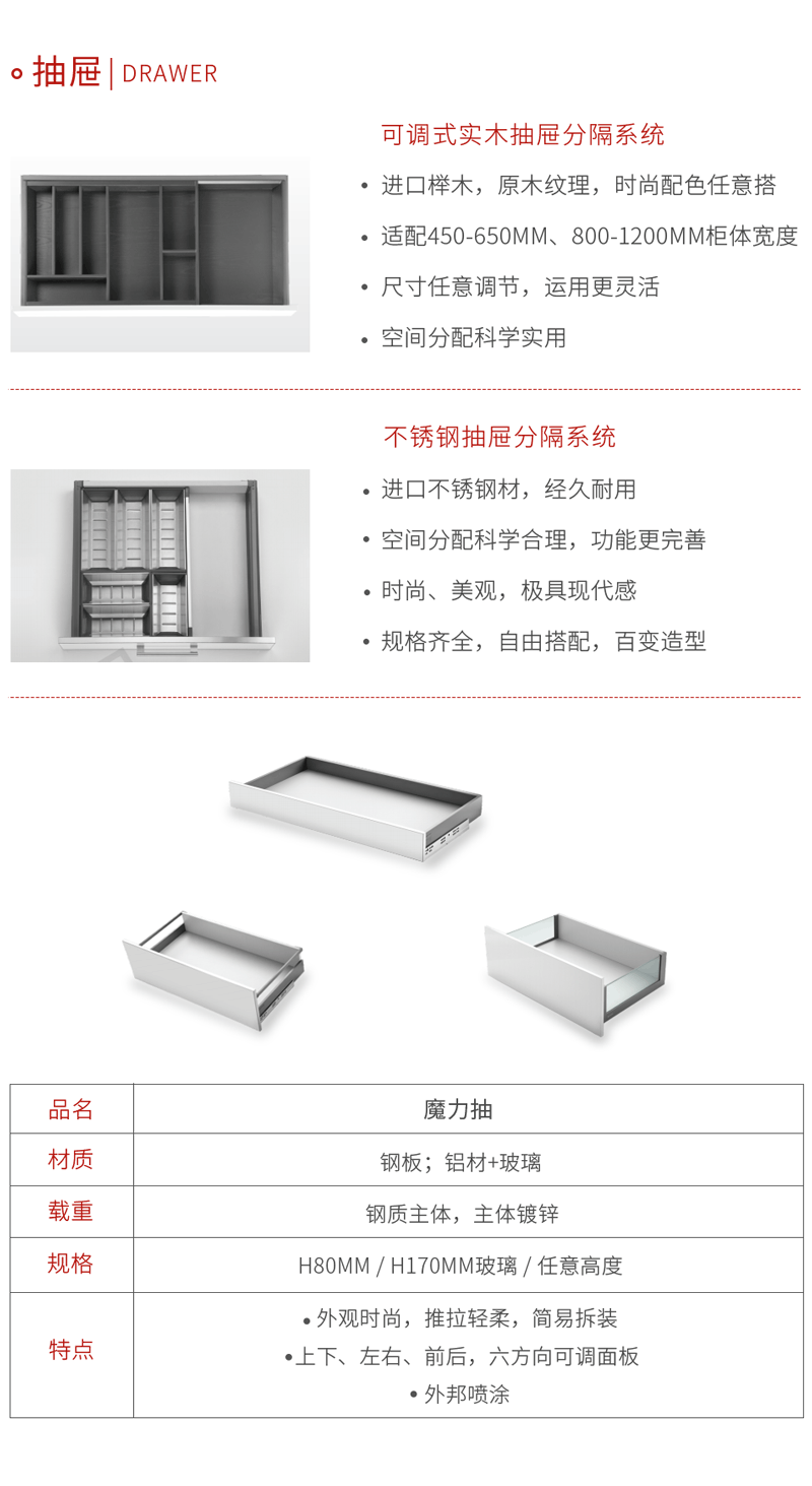 bifa必发集团厨房抽屉