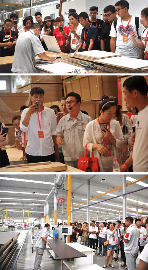 bifa必发集团销售训练营参观工厂