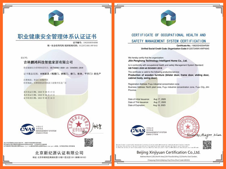 1598835846575310 bifa必发集团职业健康安全治理认证证书